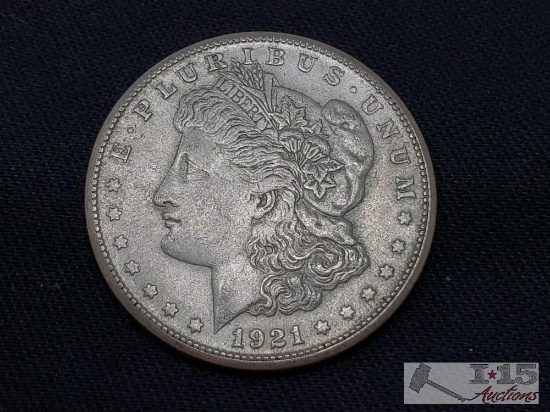 1921 Morgan Silver Dollar San Fransisco Mint