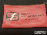 Simmons First National Bank Deposit Bag
