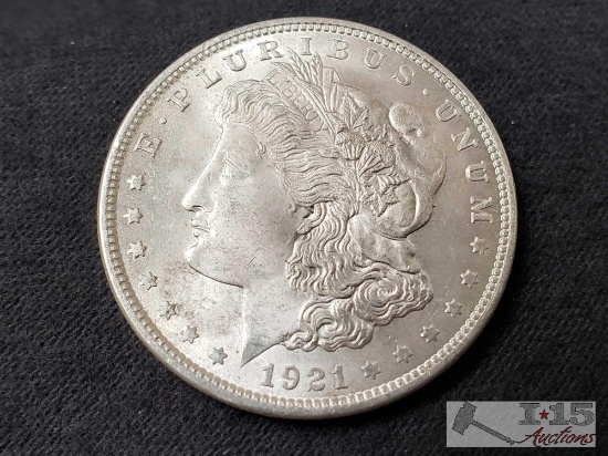 1921 Morgan Silver Dollar Philadelphia Mint