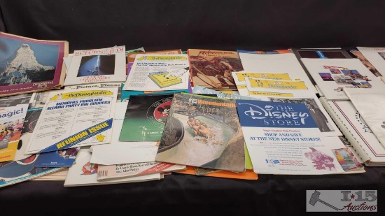 Disneyland Magazine's, Annual Reports and other Memorabilia