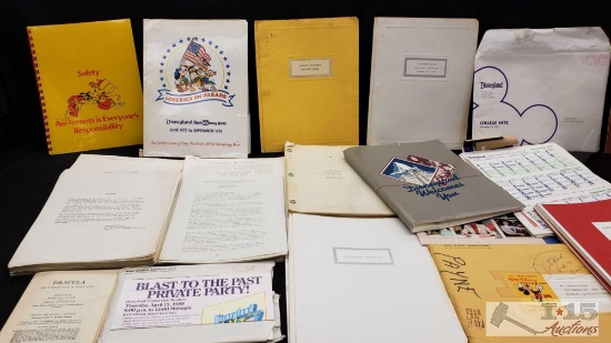 Disney Employee Manuals, Lead Training Information, Saftey Manual and others