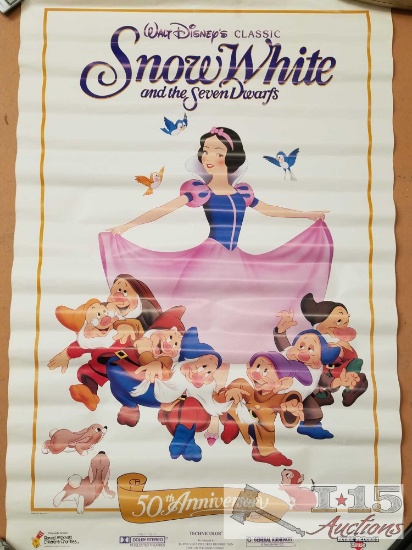 Disney's Snow White and the 7 Dwarfs 50th Anniversary Poster