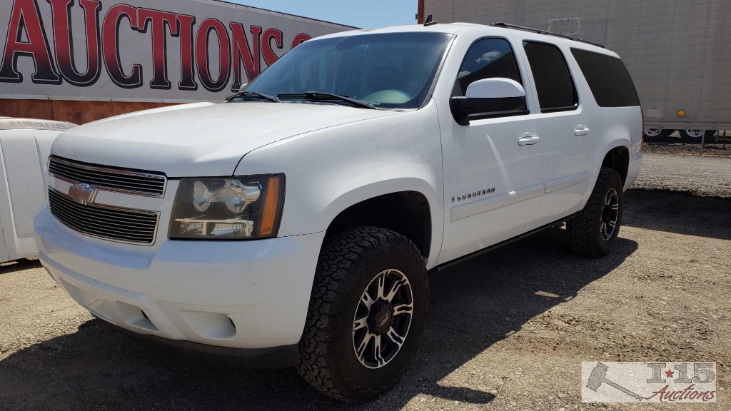 2007 Chevy Suburban LT 4x4 3/4 Ton 6.0l Engine Current Smog (watch new video)