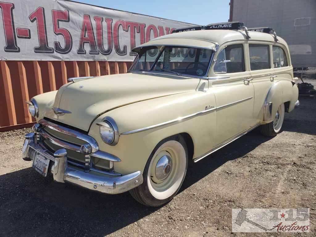 1950 Chevy DeLuxe "Tin Woody" Wagon