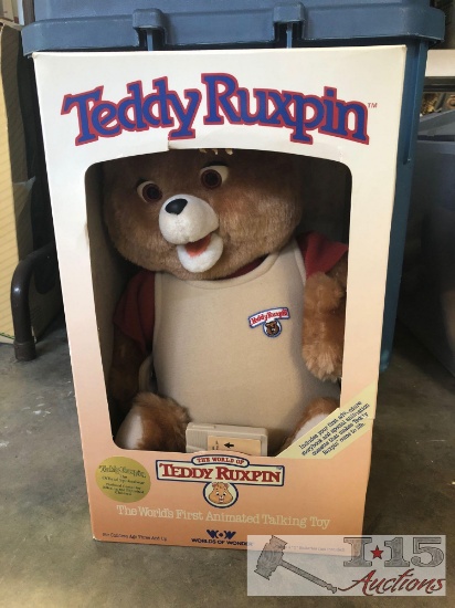original teddy ruxpin in box
