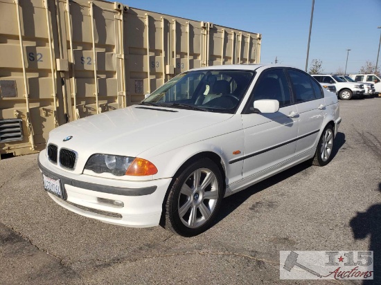 1999 BMW 323i White. Please See Video! Current Smog!!