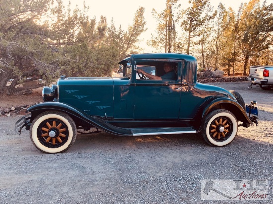 1929 Dodge Brothers Doctors Coupe, with rare rear light... Watch Video !!