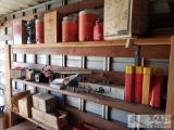 Water Jugs, New Grease Gun, Welding Sticks, Fire Extinguishers, and More