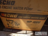 Never Used Echo Gas Engine Water Pump Model WP-1000
