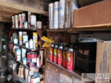 Lots of Pipe Joint Compound, Brake Cleaner, Marking Paint, and More