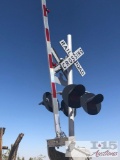 Railroad Crossing Signal with gate