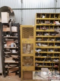 2 Racks and a locker along with Tools and other items