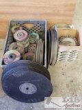 An assortment of Grinding and Cut off Wheels