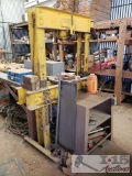 Manley Press, 30 Ton Hydraulic Jack and Cabinet