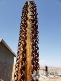 8 Large Antique Chains