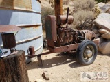 Antique Erskine Generator, Wheel and Oil Lamp