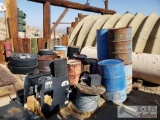 Air Tank, Metal Barrels, Tires, Steel Cable and More