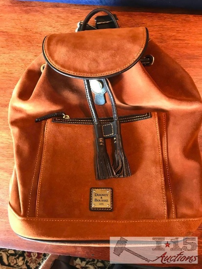 Dooney & Bourke Backpack Leather Purse with dust bag