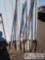 Assortment of Metal Shovels and Pry Bars