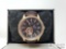 Men's Bulova Watch with Leather Band in Box