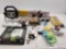 Golds Gym Combo Curl Var, HP Ink, Work Light, Venus Razors, Headphones, and Other Items