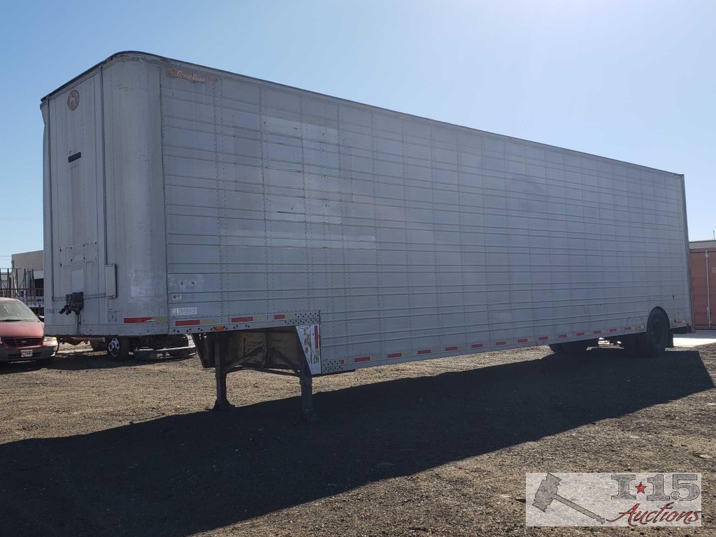 1969 Great Dane Semi Van Trailer