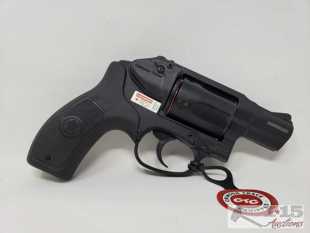 New Smith & Wesson Body Guard with Crimson Trace .38 Spl