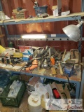 Work Bench with Propane Torch, Skill Drill, Vice, Black & Decker Saw Hand Saws and Much More