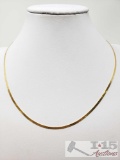 14k Gold Necklace, 6g