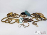Assorted Chunky and Stackable Bracelets