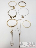 8 Costume Jewelery Bracelets