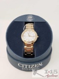 Citizen Eco-Drive Watch with Diamonds in Box