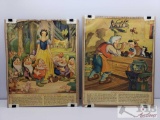 2 Pieces from Morrell's Walt Disney 1942 Calender