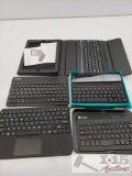 Bluetooth Keyboards for Samsung, iPads and Tablets