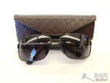 Polarized Gucci Sunglasses and Case