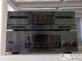 Kenwood Stereo Double Cassette Deck and Surround Reciever