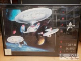 Star Trek Final Frontier Poster w/ Frame