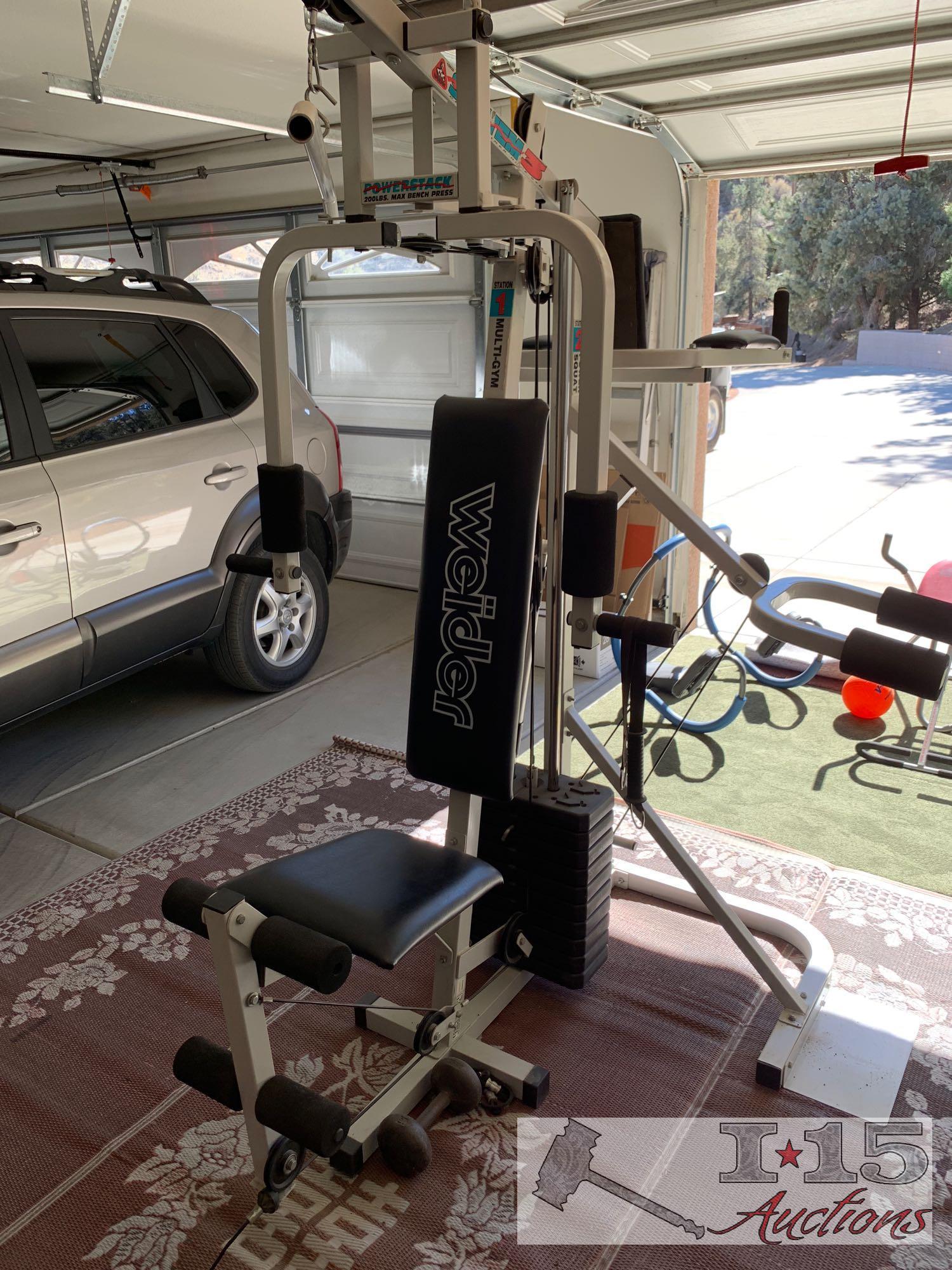 Weider System 3 cross trainer home gym Proxibid