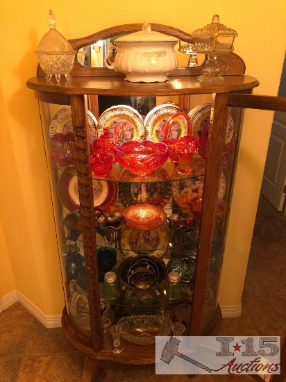 Carnival Glass, Fenton Glass,Collectable Plated, Crystal and More