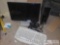 Hp Monitor, Dell Windows 7 Tower with Keyboard