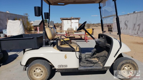 EZGO 48 Volt Golf Cart with Battery Charger, See Video!!