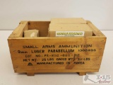 Approx 1,400 Round of 9mm in Wooden Crate