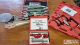 5 Pc Pickle Fork Ball Joint Separator, Tube Flaring Kit, Bling Hole Bearing Puller, and a Triple