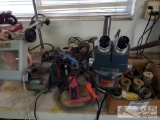 Soldering Guns, Solder, McBain Instruments Microscope, Magnifier, and More