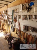 Tools, Jack, Shop Vac, Tape, Chains, Saw Blades, and More
