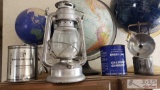 2 Vintage Miners Lamps with Calcium Carbide