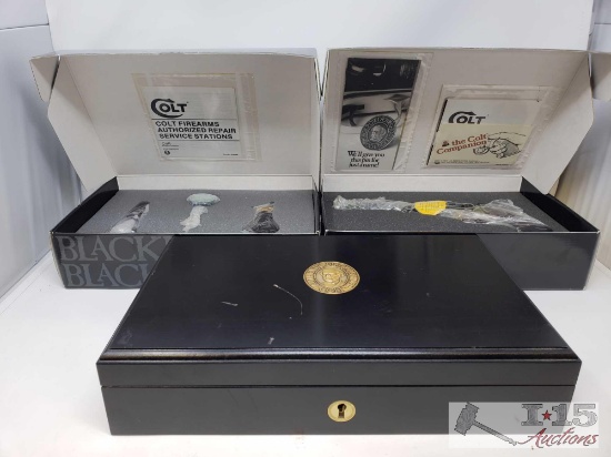 Colt 1862 Pocket Navy Model F1400 .36 Cal Black Powder Revolver, Original Box, Never Fired