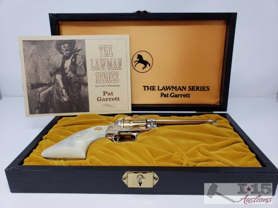 Colt Lawman Series Pat Garrett Frontier Scout .22lr Revolver with Case