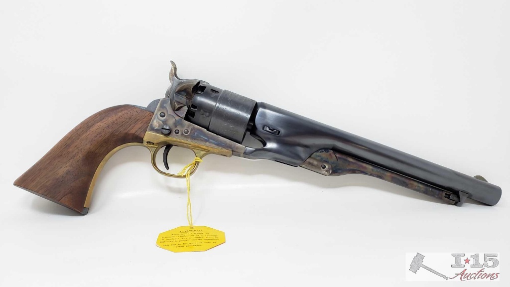 Colt 1860 Army Model F1200 Black Powder Revolver, Original Box, Never Fired