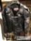 Vintage Jeff Hamilton Studded Eagle Leather Jacket Sz M